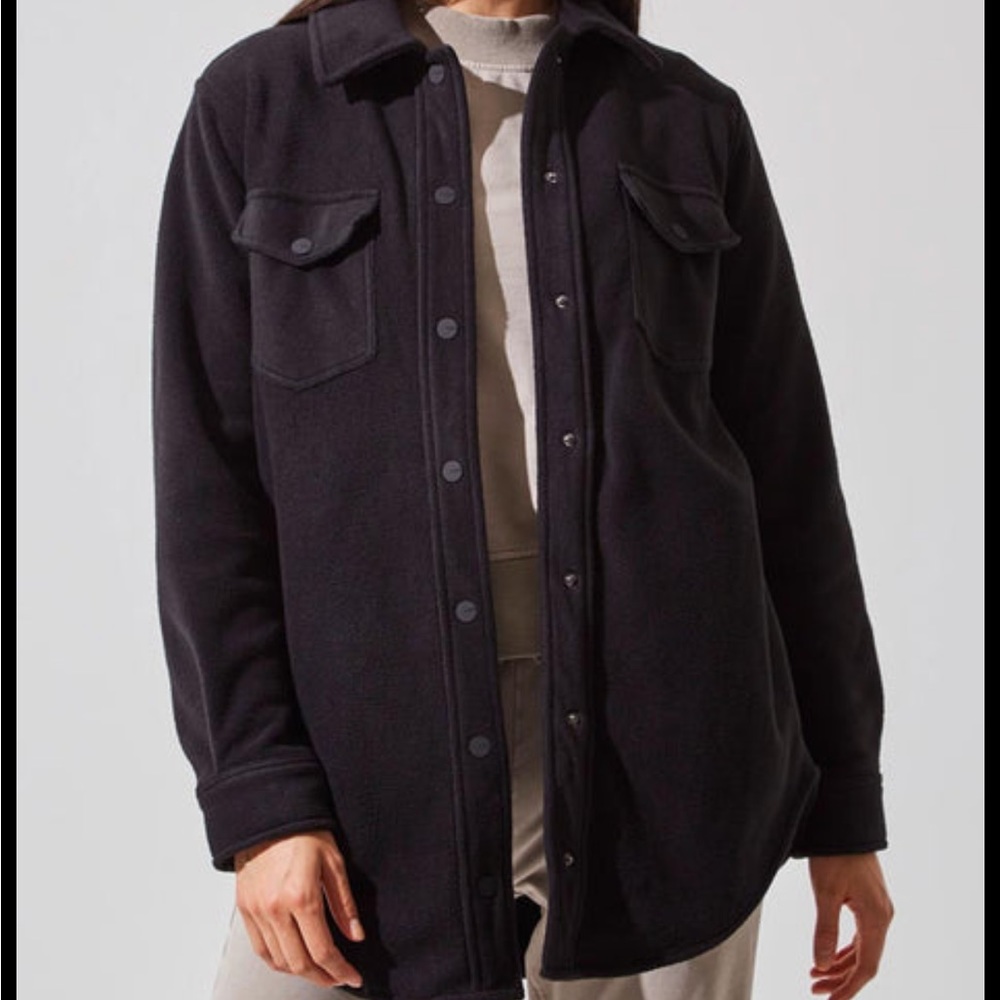 MGP fleece shacket
